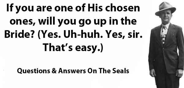 Questions & Answers On The Seals
