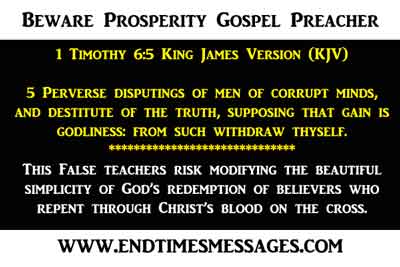 prosperity gospel preacher